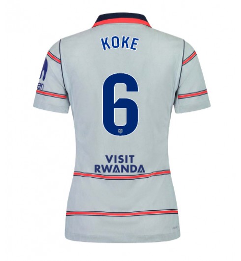 Atletico Madrid Koke #6 Alternativní Dres pro Dámské 2026-27 Krátký Rukáv Atletico Madrid Koke #6 Alternativní Dres pro Dámské 2026-27 Krátký Rukáv